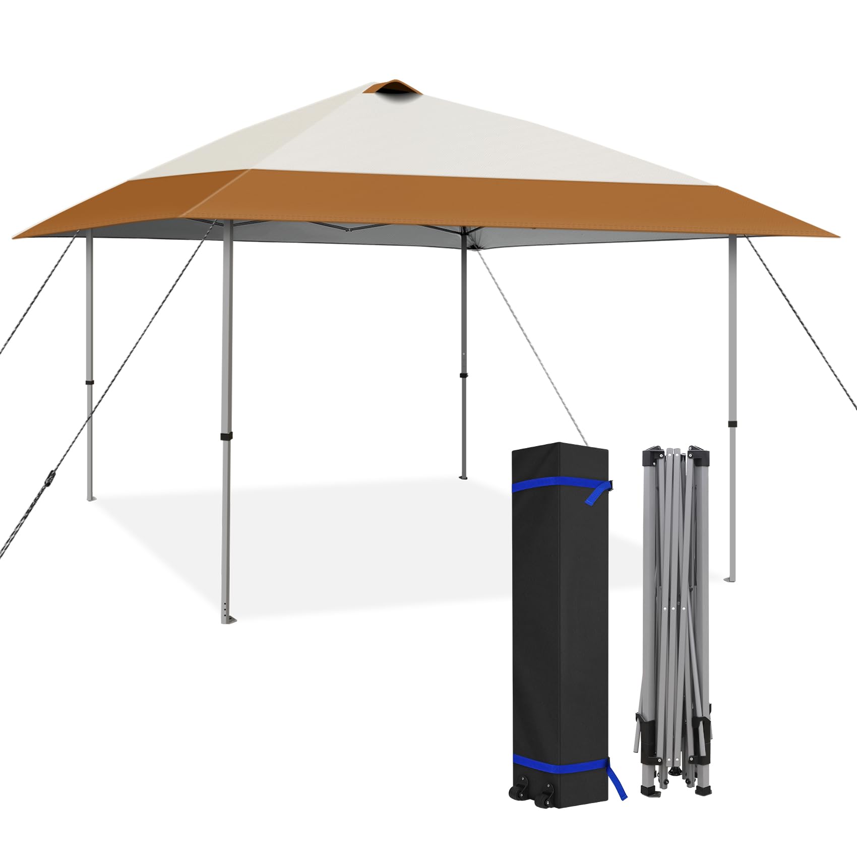 【hayape】 Amazon.com : HYPER VENTURE 13x13ft Pop Up Canopy Tent with One